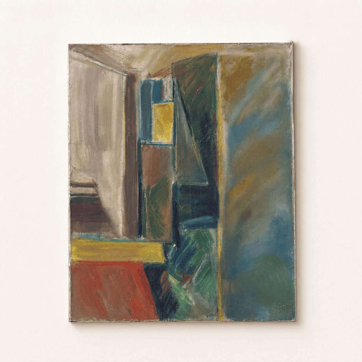 Intérieur, vers l'abstraction géométrique